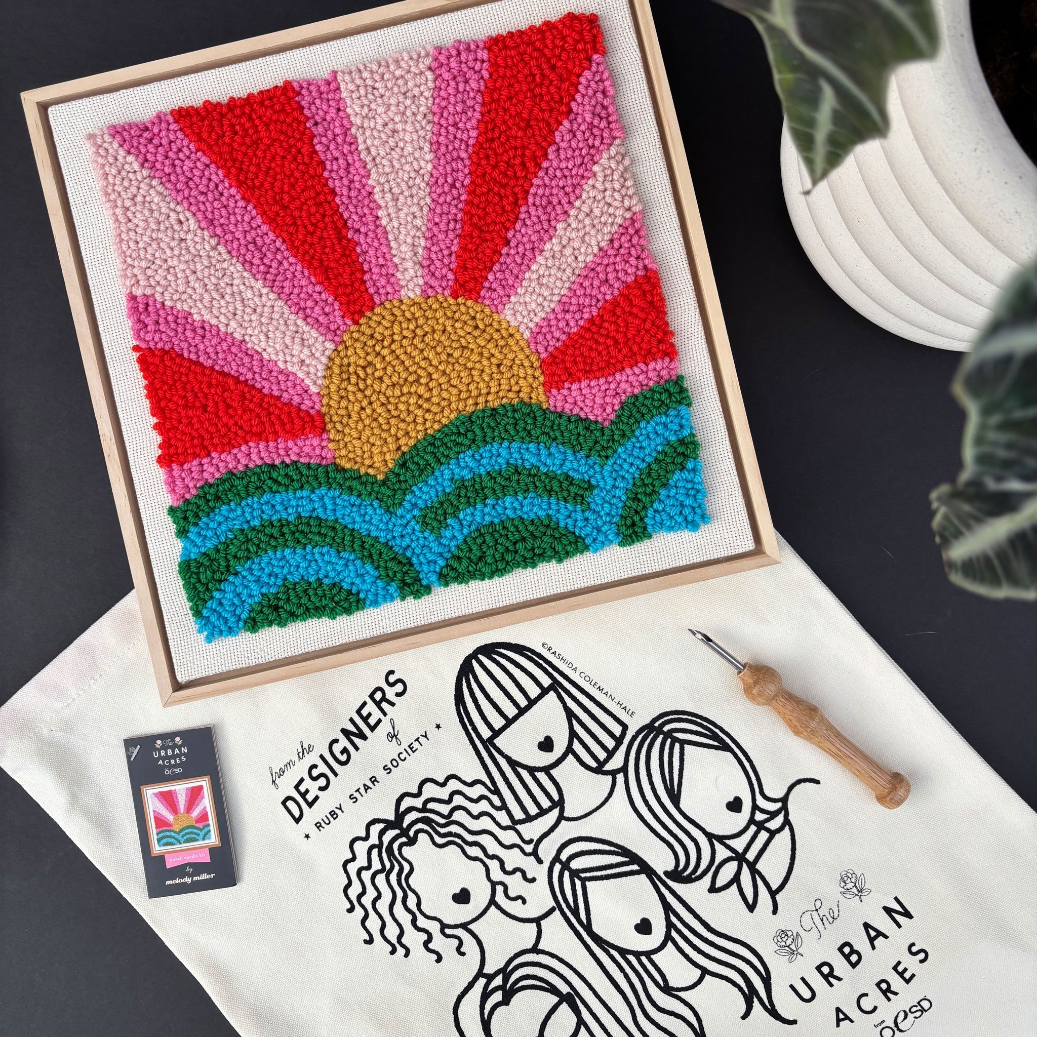 Rise & Shine, Punch Needle Kit - Image 2