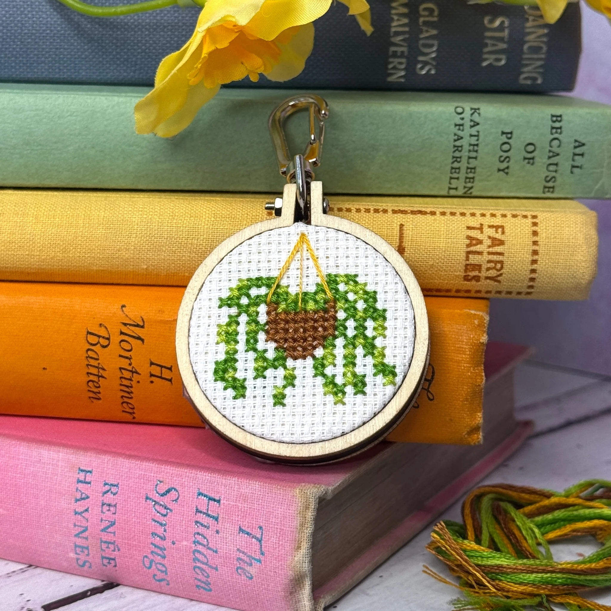 Rooting for You, Matchbox Cross Stitch Kit - Image 5