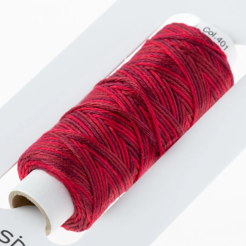 Sashiko Thread, Ombre Cranberry Red 401 - Image 2