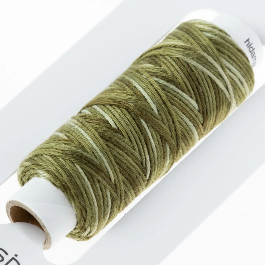 Sashiko Thread, Ombre Forest Moss 404 - Image 2