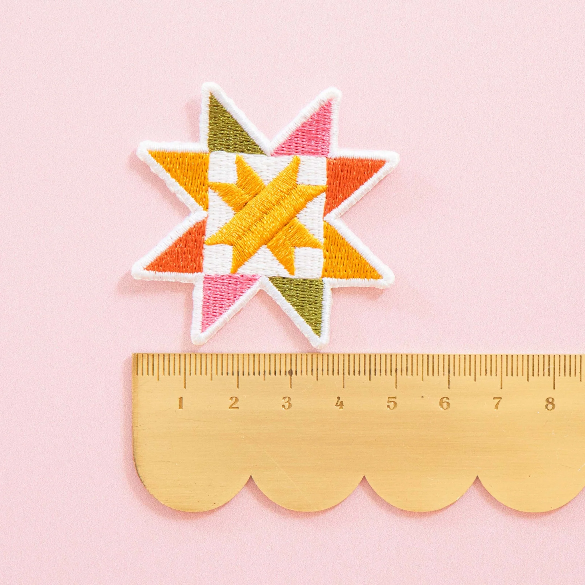 Sawtooth Star Iron-On Patch - Image 4