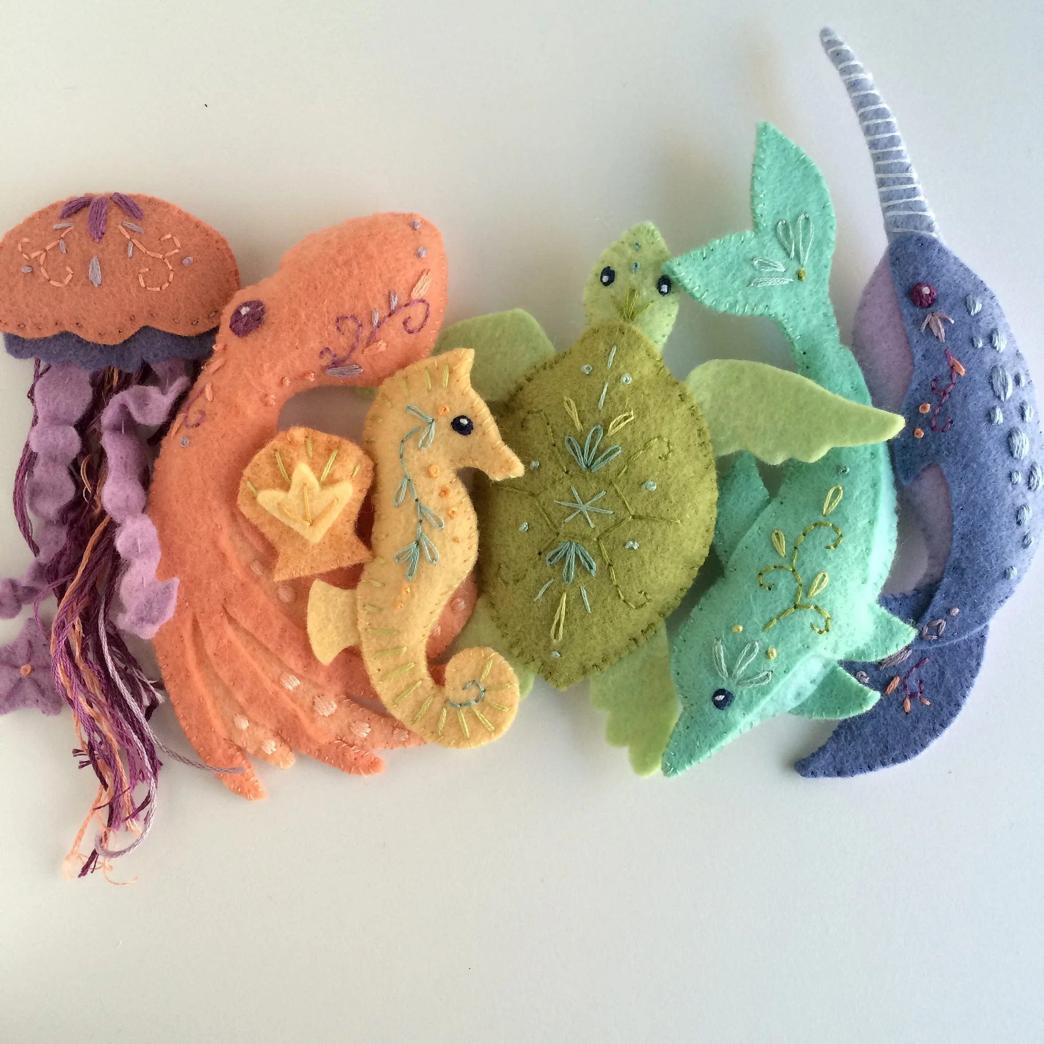 Sea Creatures Felt Pattern - Image 4