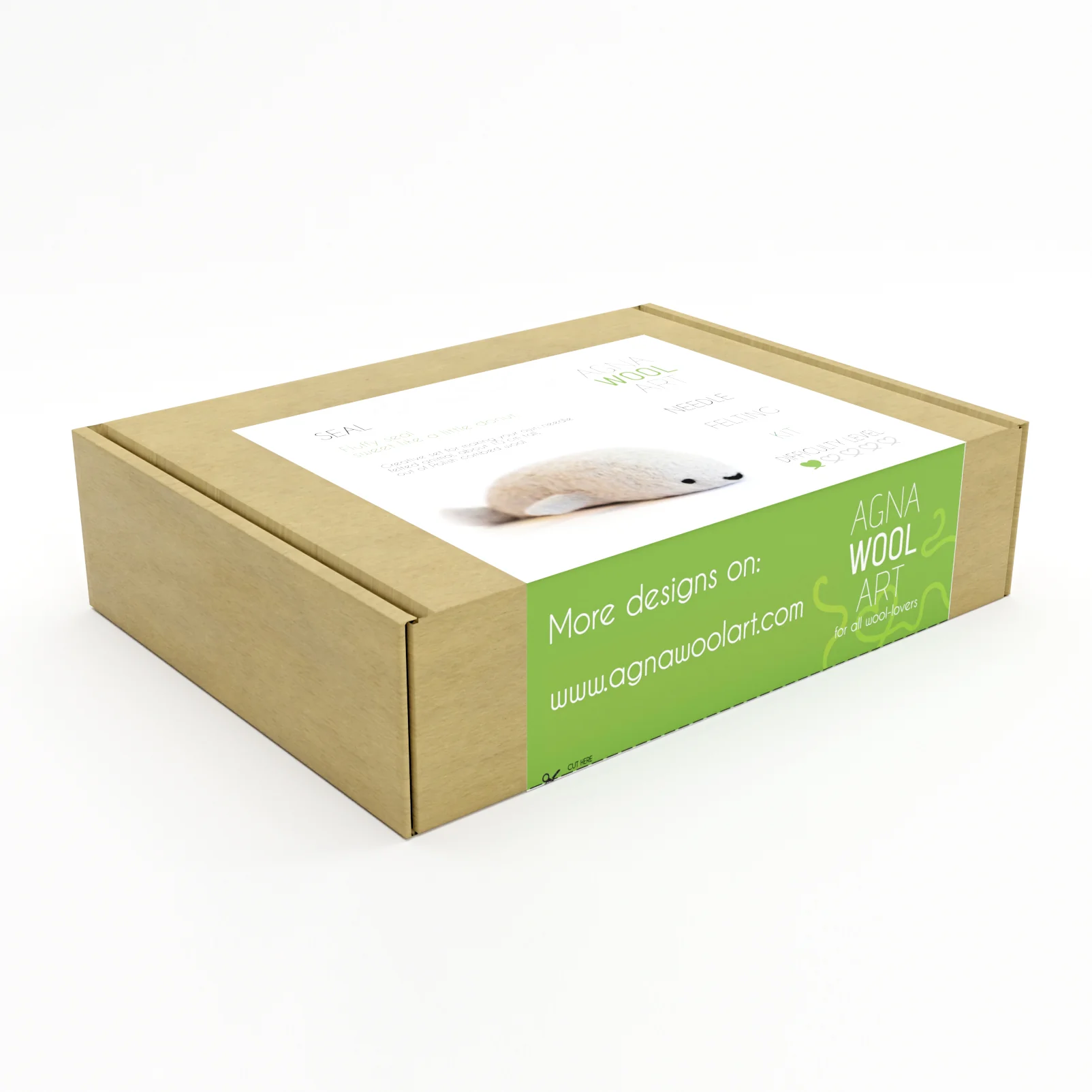 Seal, Needle Felting Kit - Image 10