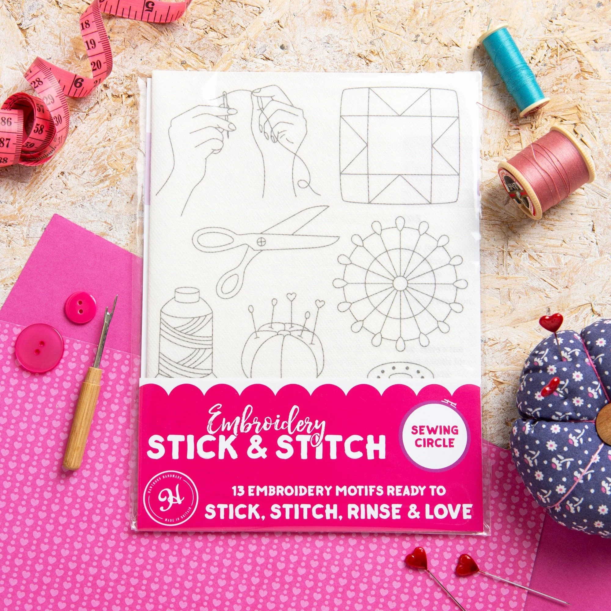 Sewing Circle, Stick + Stitch Embroidery - Image 2