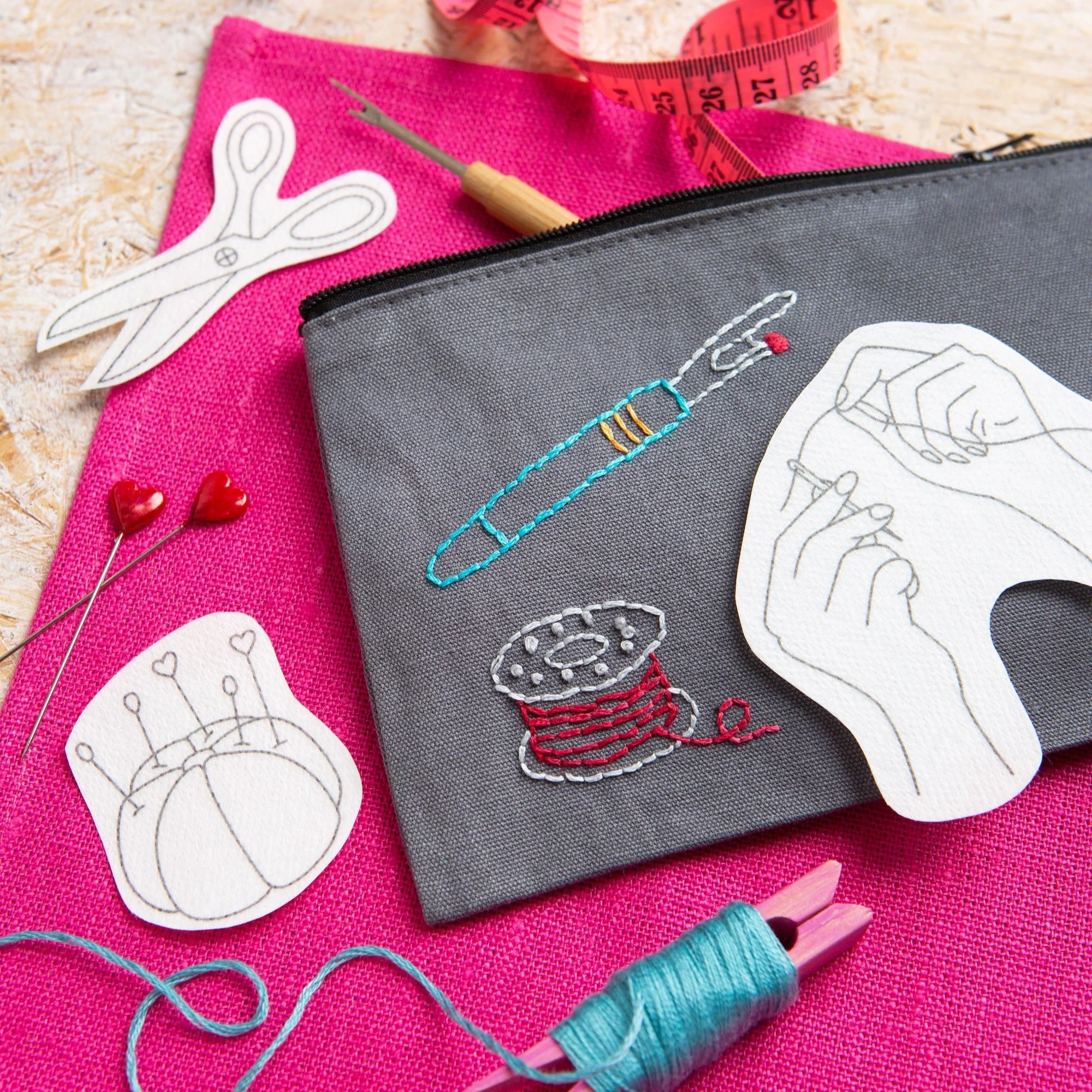 Sewing Circle, Stick + Stitch Embroidery - Image 3