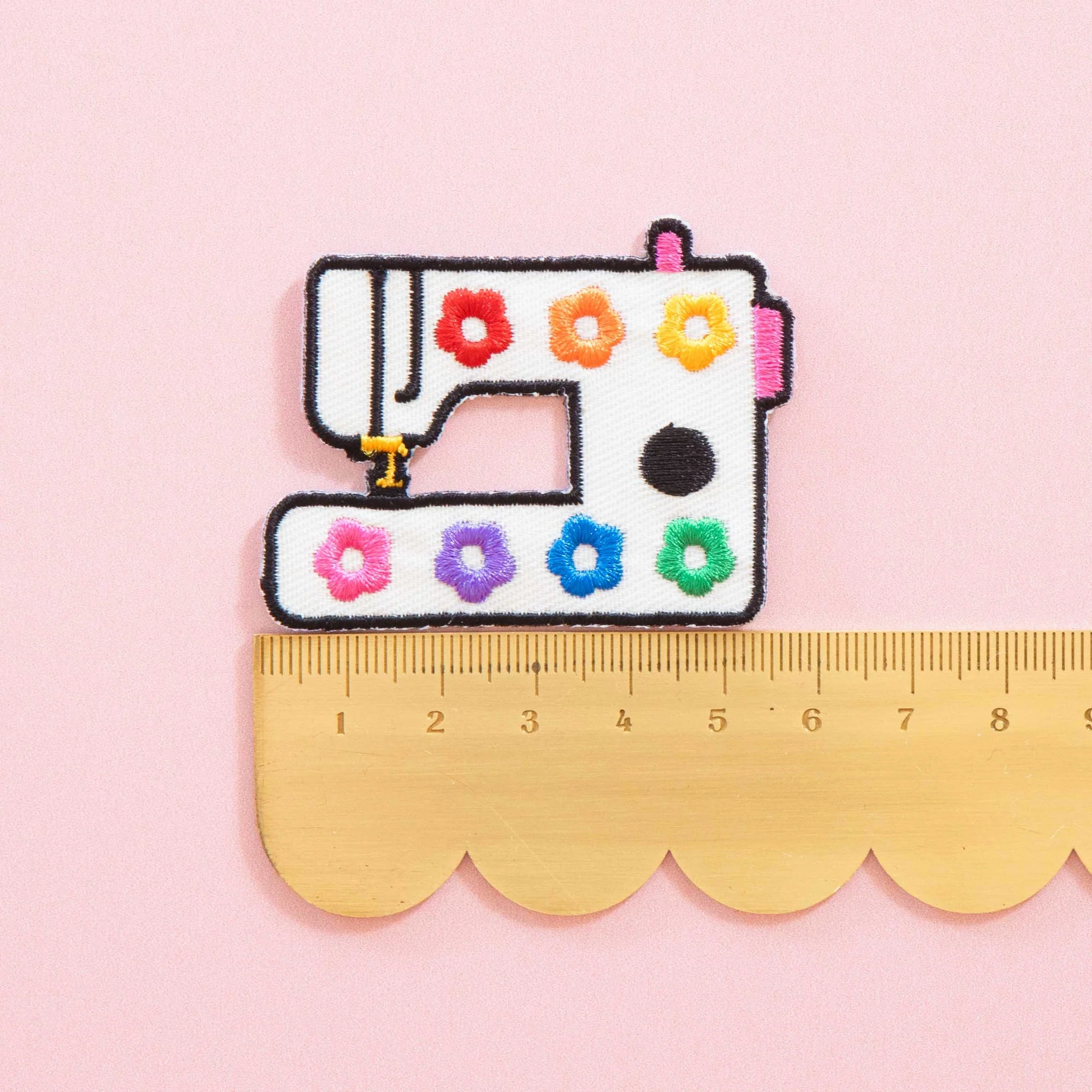 Sewing Machine Iron-On Patch - Image 4