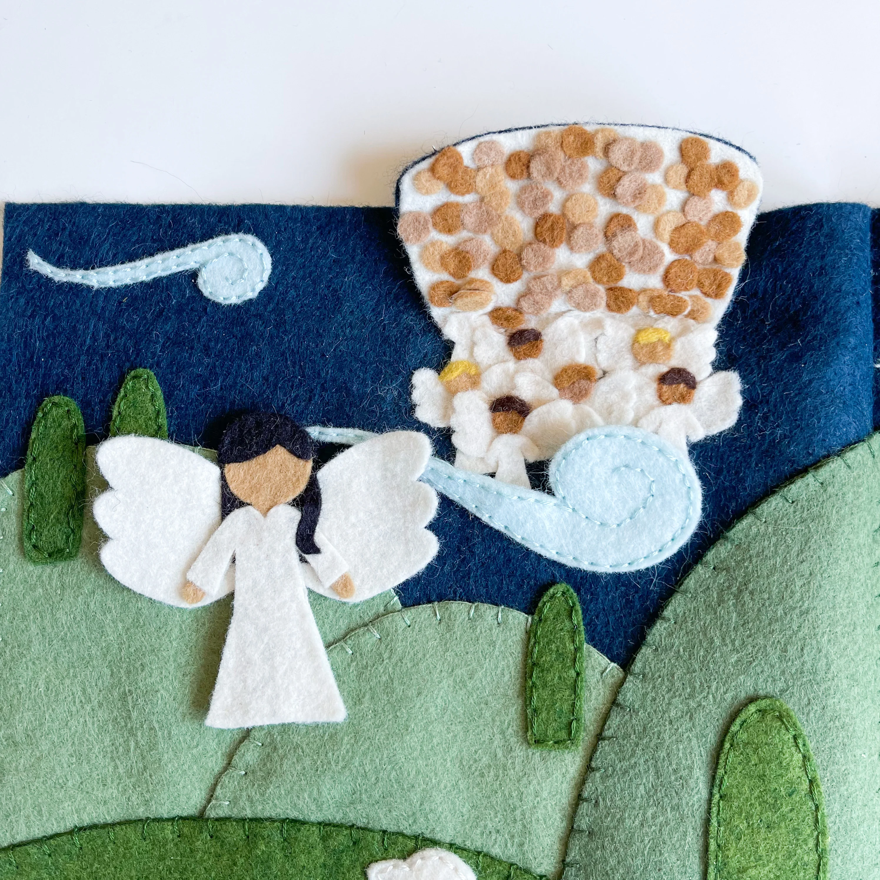 Silent Night Quiet Book Pattern - Image 3