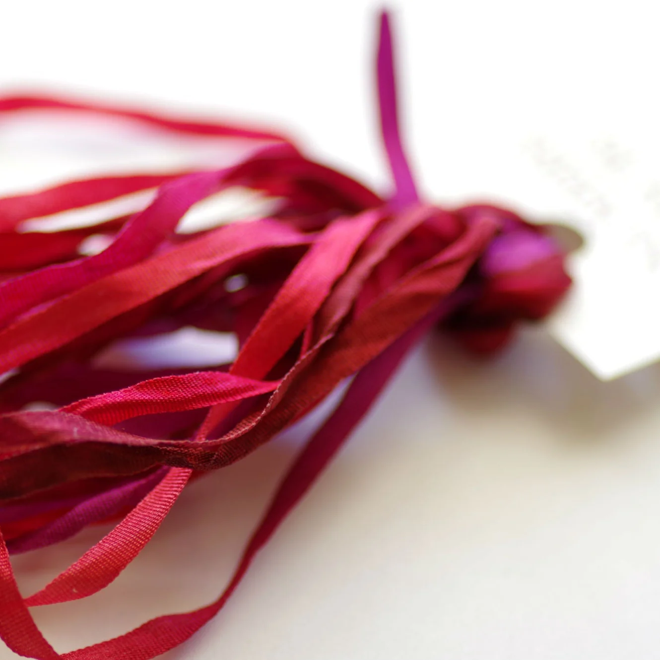 The ThreadGatherer Silk Ribbon, Berry Spritz 042 - Image 3