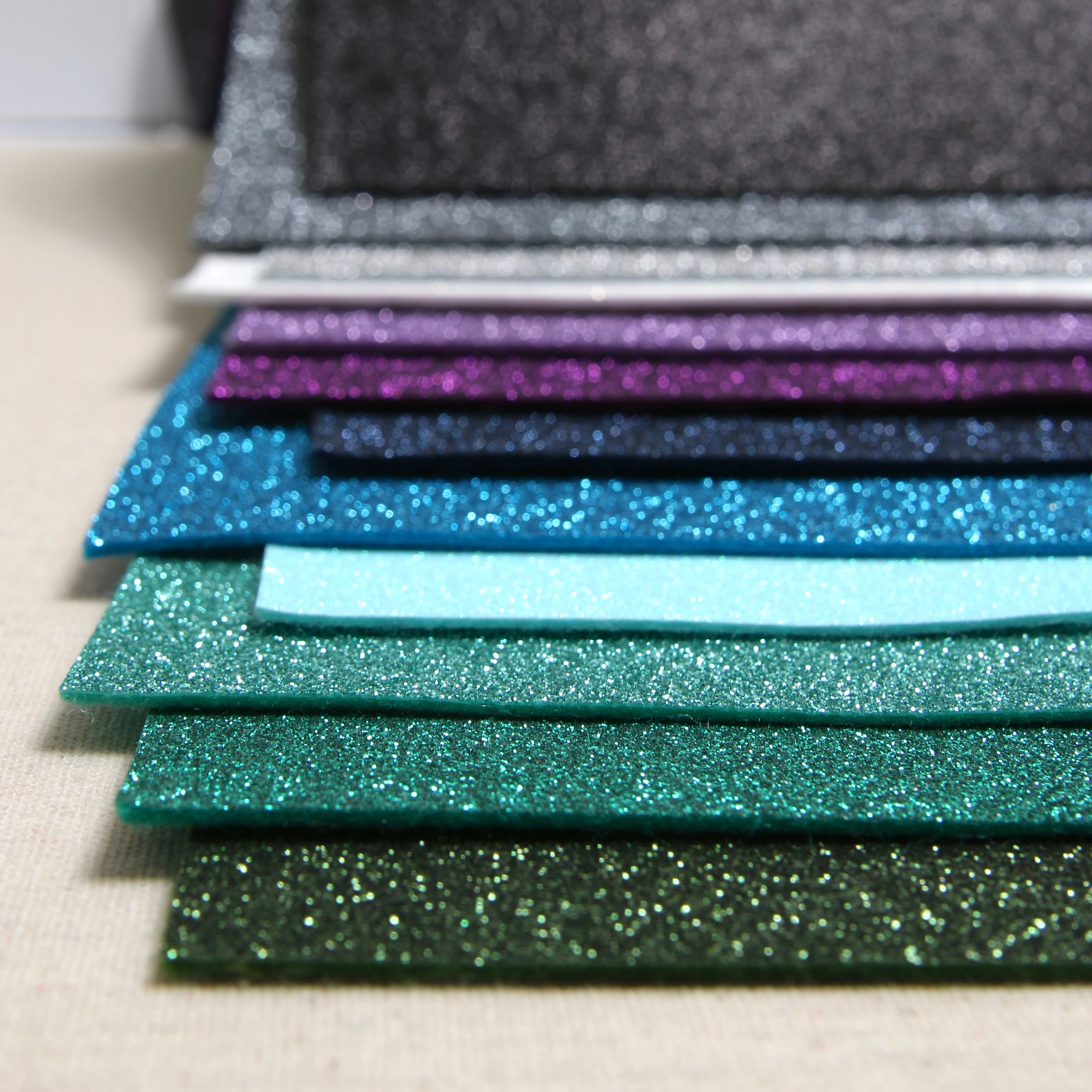 Silver Glitter Felt - Image 2
