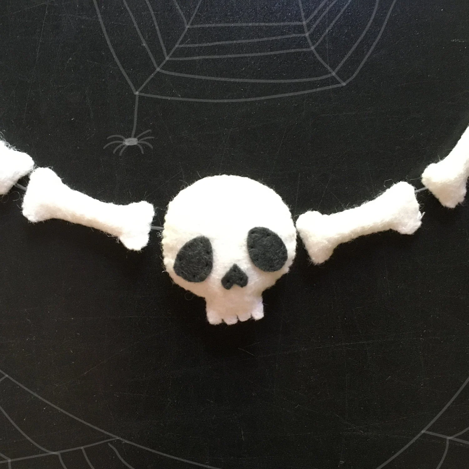 Skelly and Spidey felt pattern - Image 5