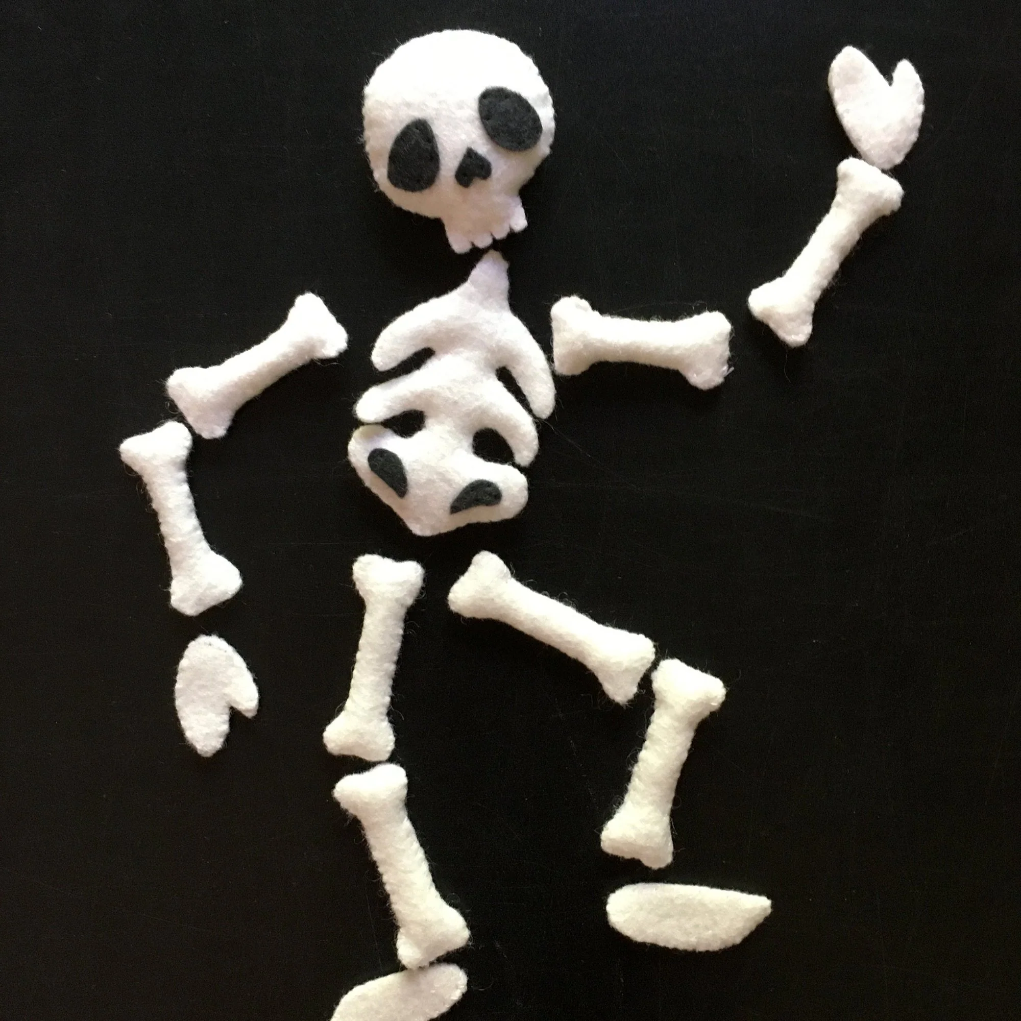 Skelly and Spidey felt pattern - Image 6