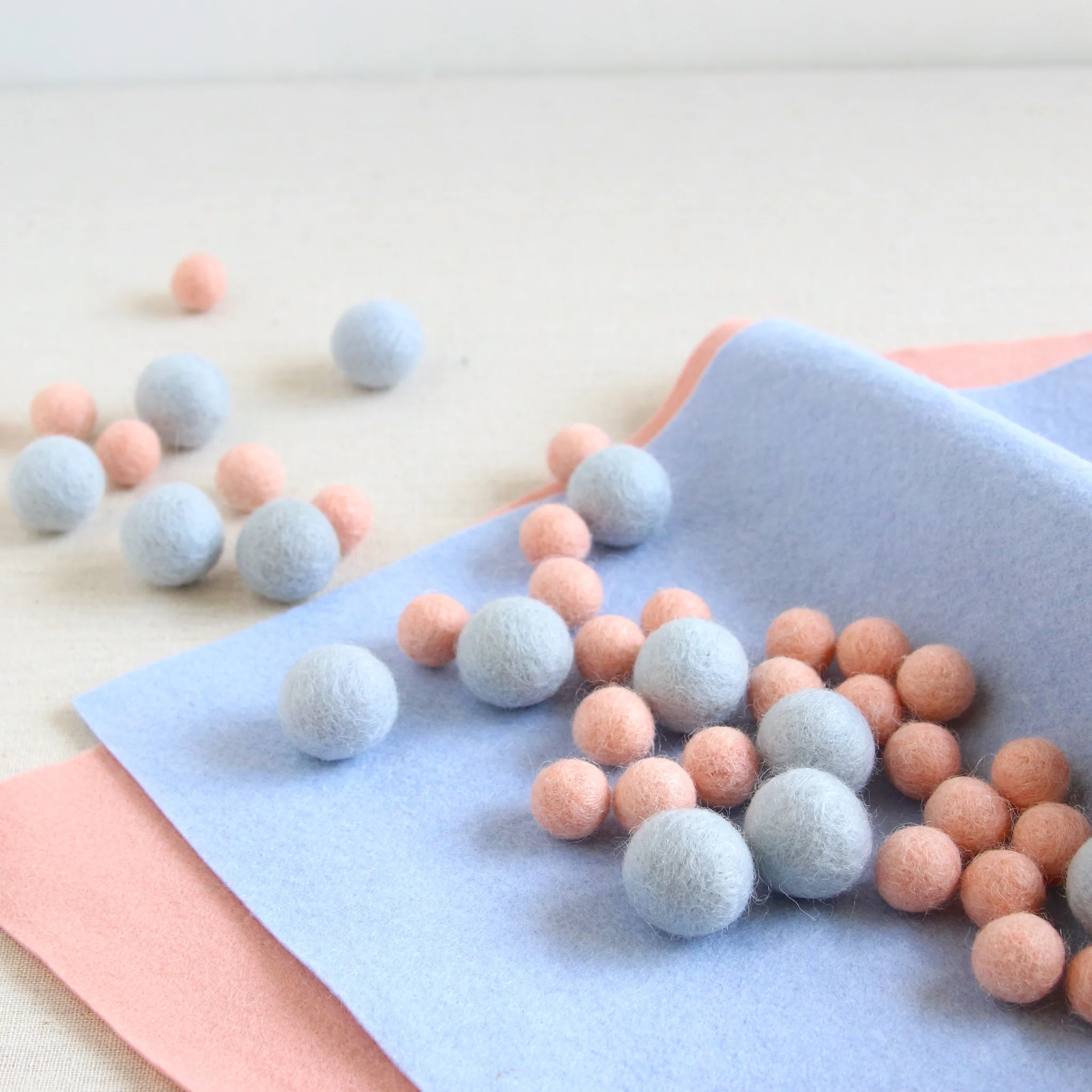 Sky Wool Blend Felt - Image 4