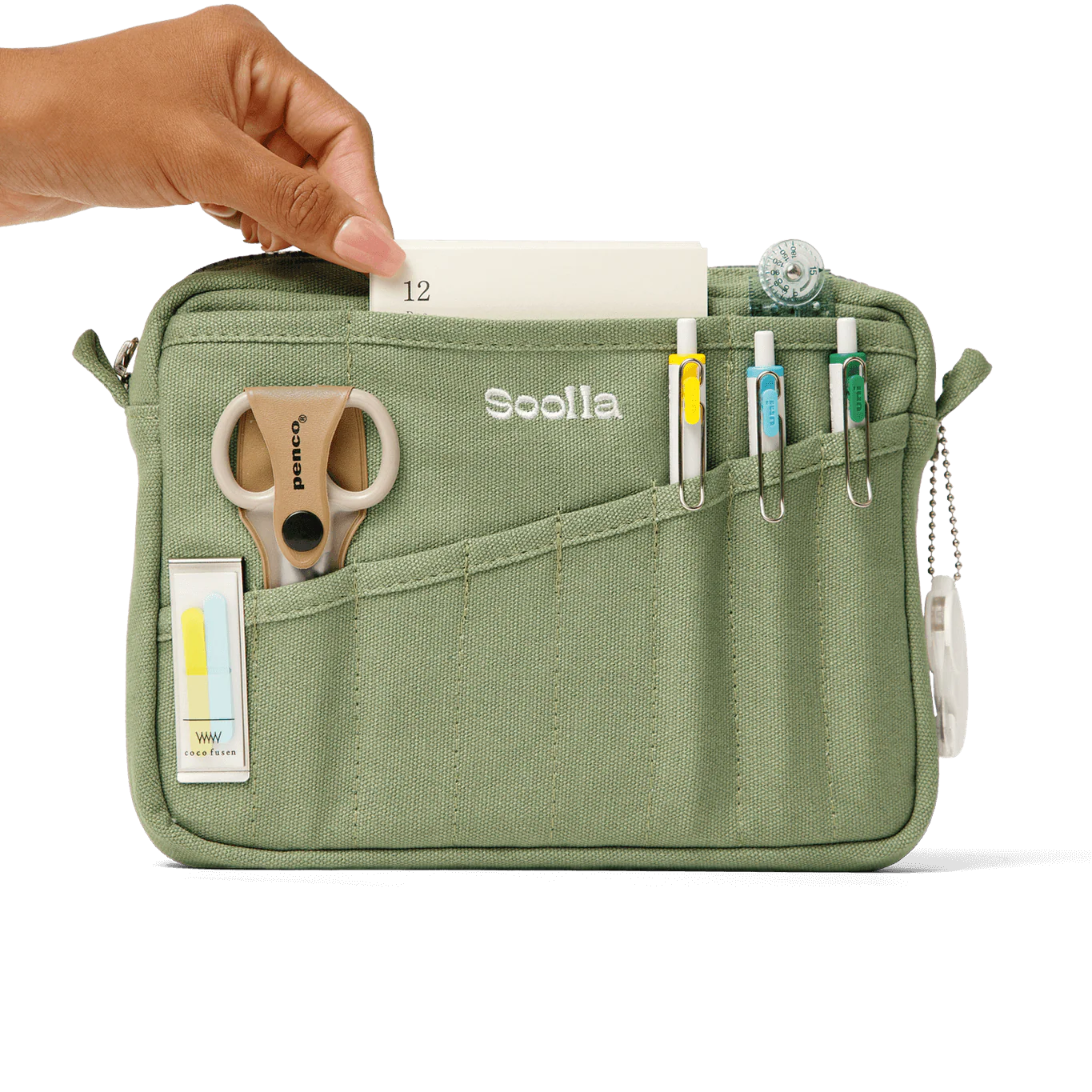 Soolla Studio Pouch, Ganja Green - Image 4
