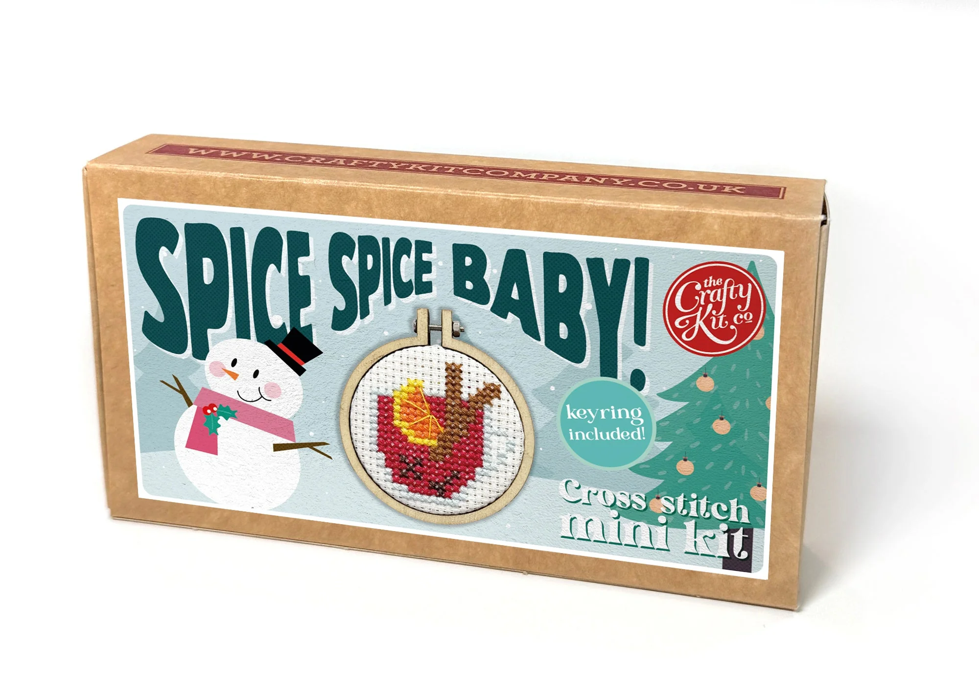 Spice, Spice Baby, Matchbox Cross Stitch Kit - Image 3