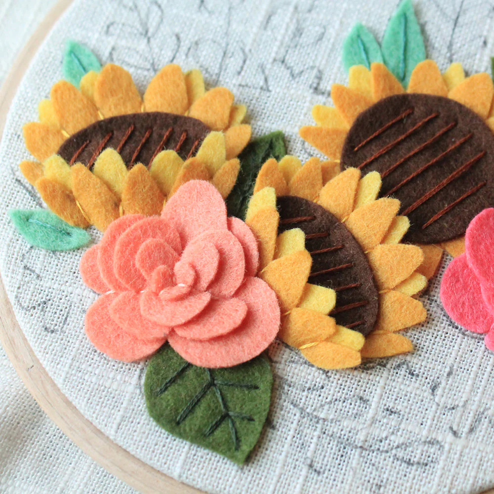 Spring Felt Floral by BZ Creations - Image 3