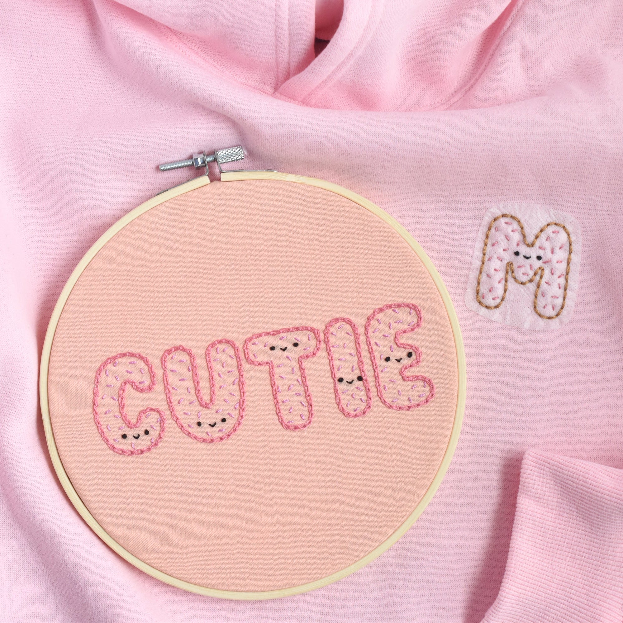 Sprinkles Alphabet Felt Appliqué & Embroidery Pattern - Image 6