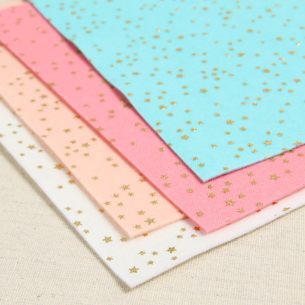 Star Tulle Felt, Nordic Blue - Image 3
