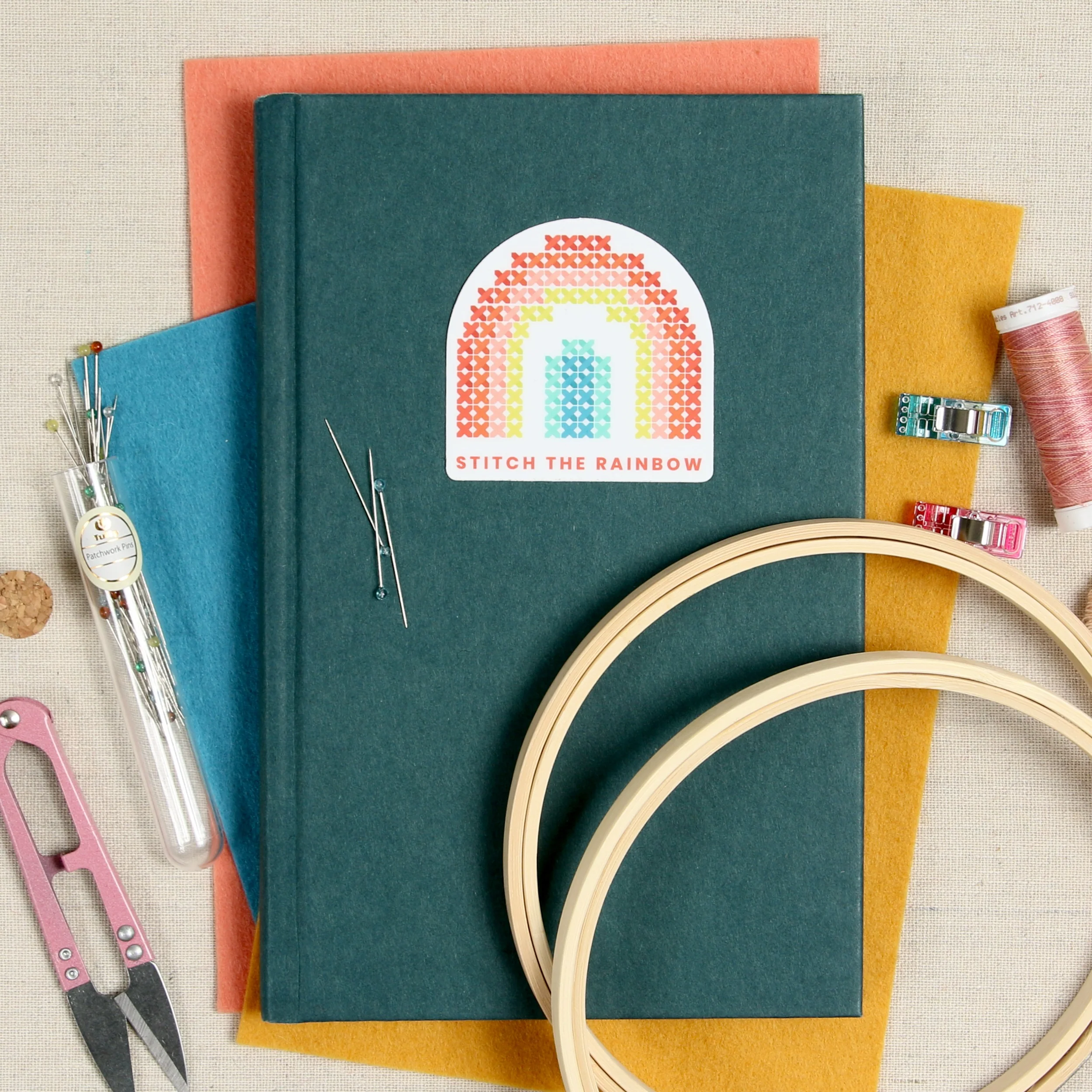 Stitch the Rainbow, Sticker - Image 2