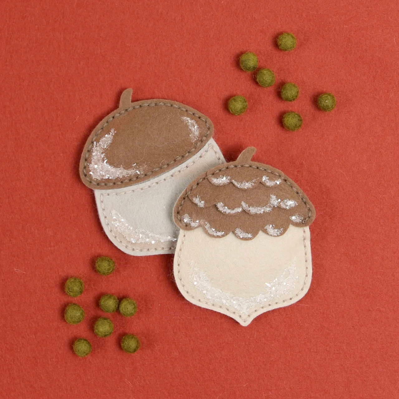 Stitchable Acorn, Deep Etch Die - Image 3