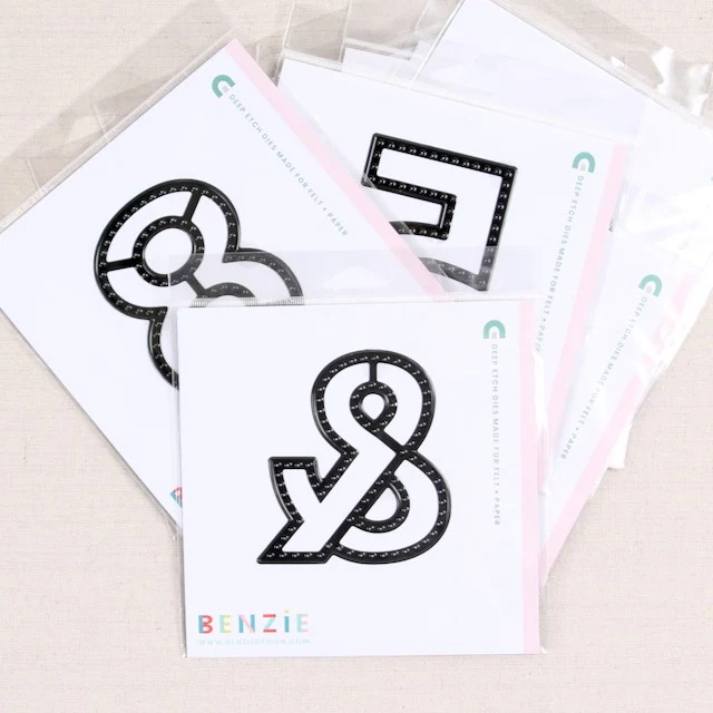 Stitchable Number Collection, Deep Etch Dies - Image 2
