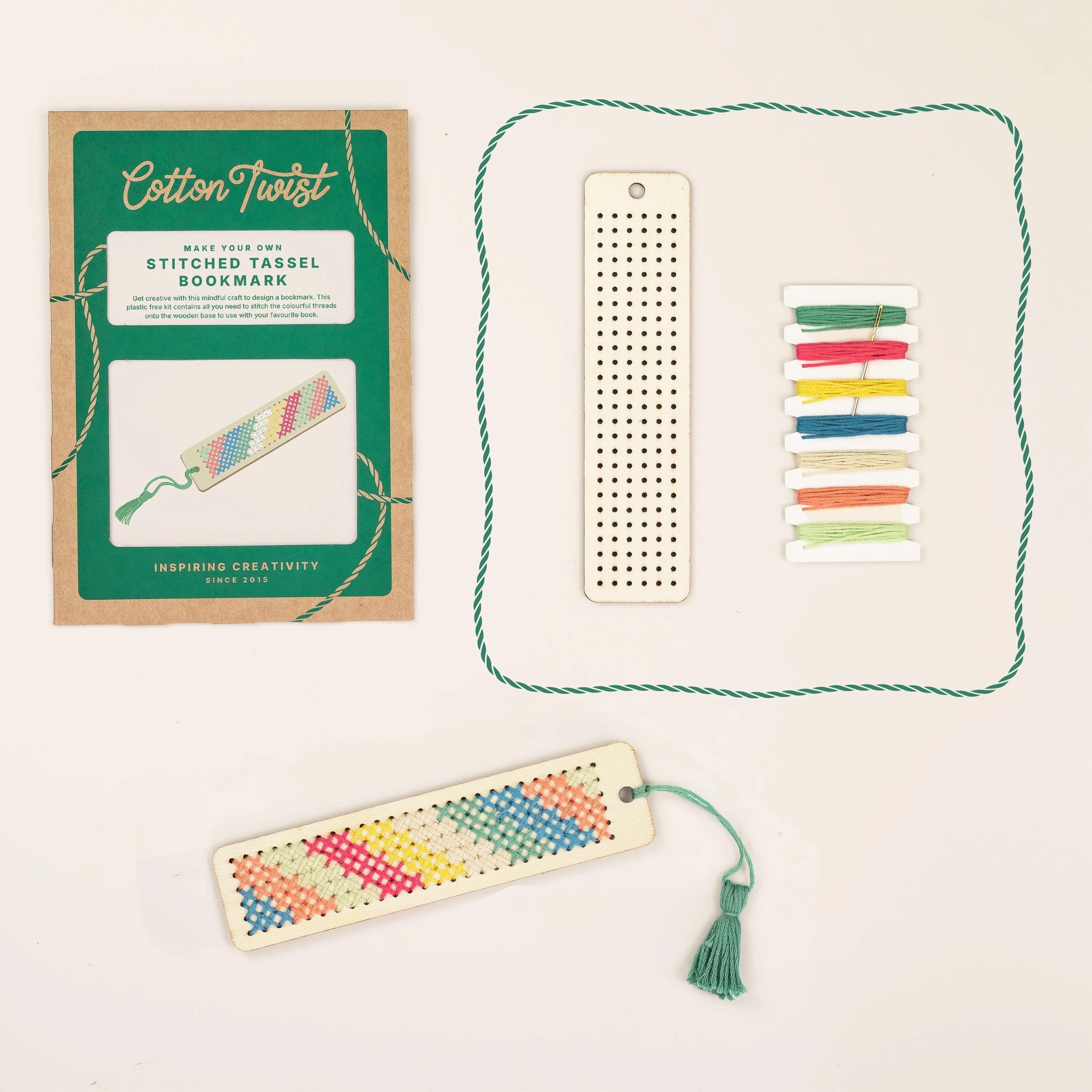 Stitched Tassel Bookmark Kit - Image 5