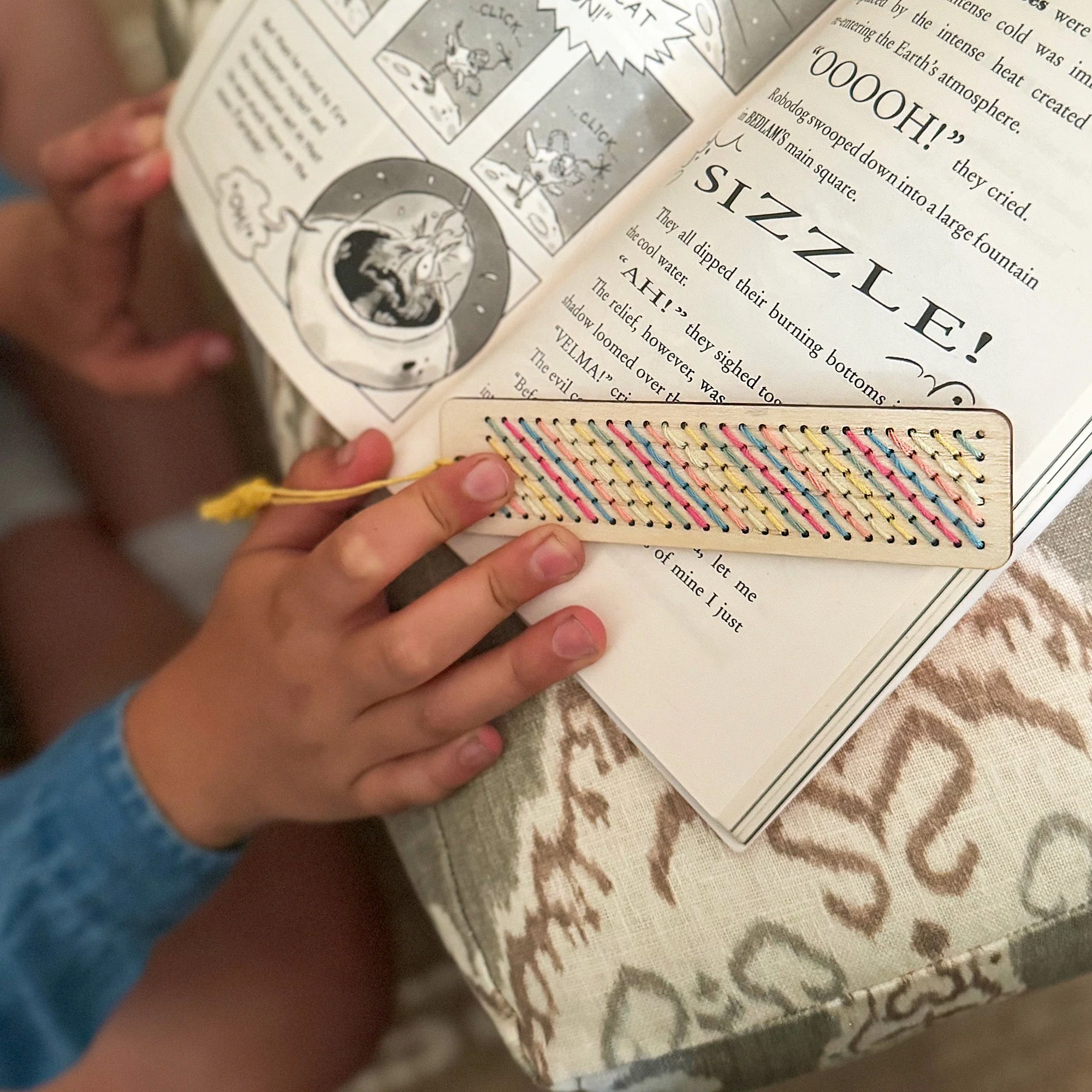 Stitched Tassel Bookmark Kit - Image 6