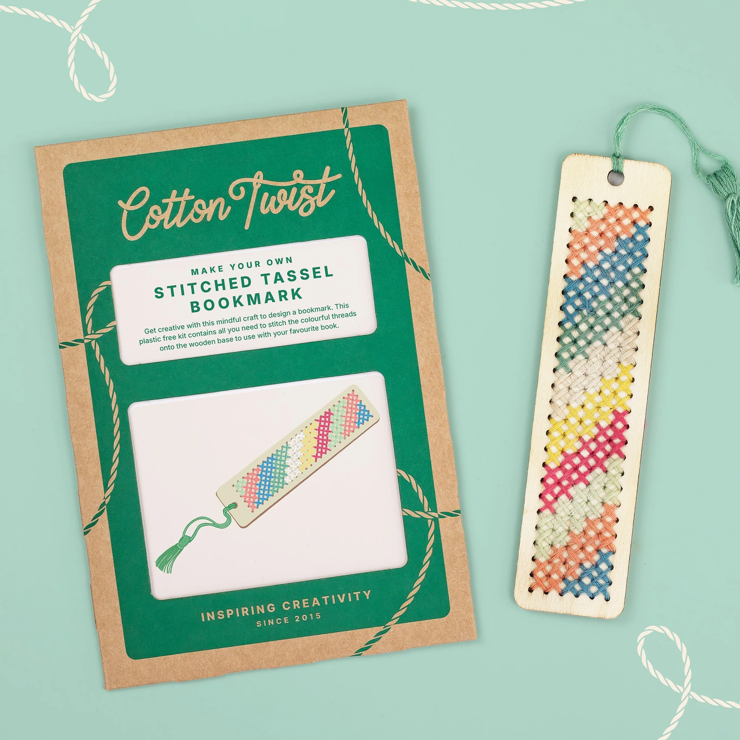 Stitched Tassel Bookmark Kit - Image 7