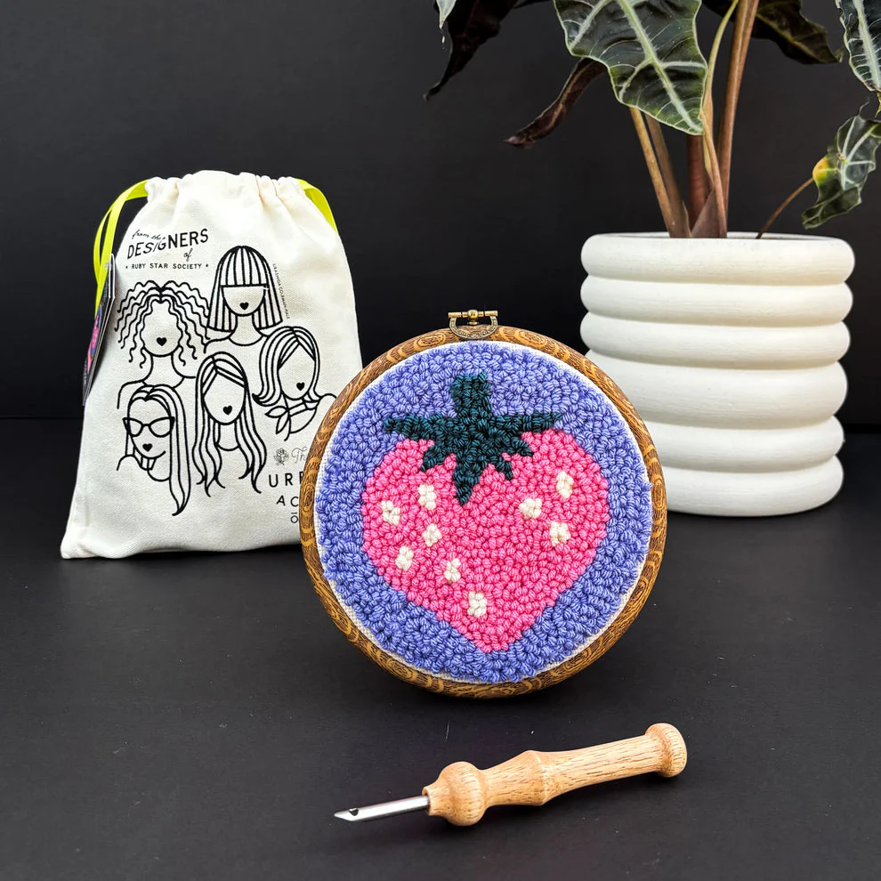 Strawberry by Kimbery Kight, Punch Needle Kit - Image 2