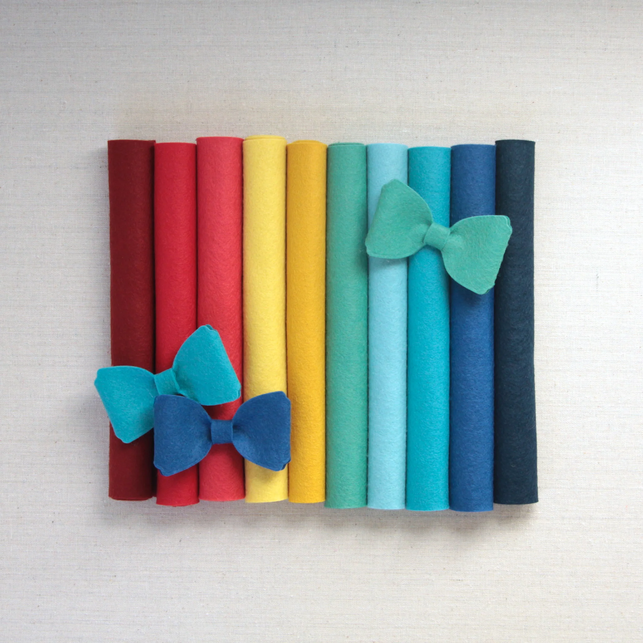 Strawberry Wool Blend Felt - Image 4