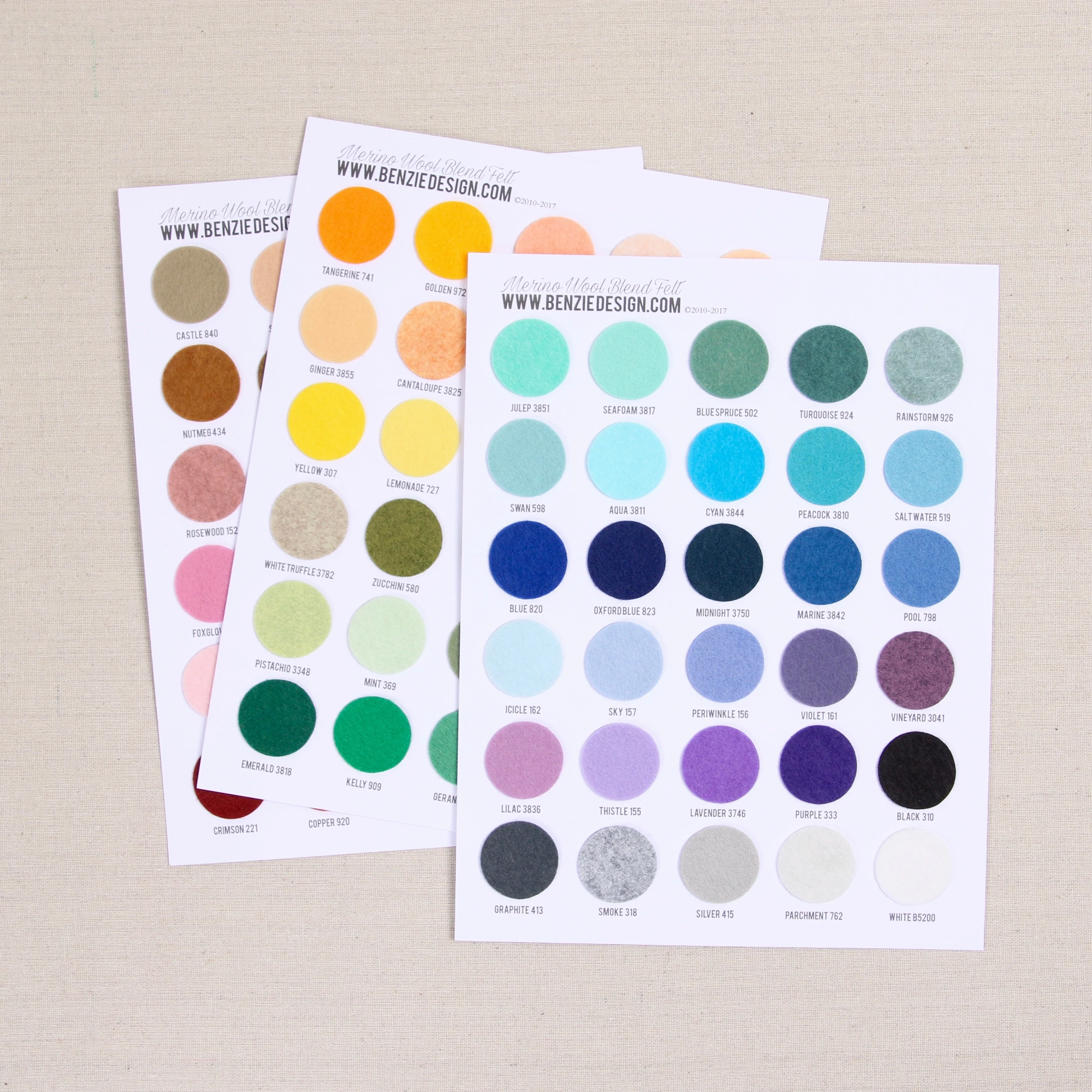 Wool Blend Felt Swatch Chart - Image 3