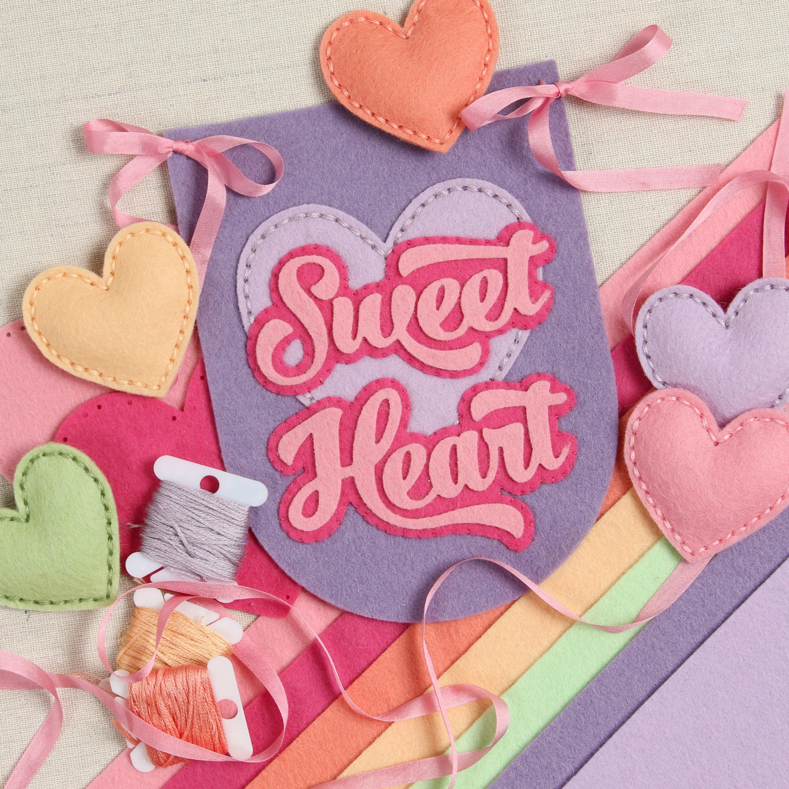 Sweet Heart Script, Deep Etch Die - Image 4