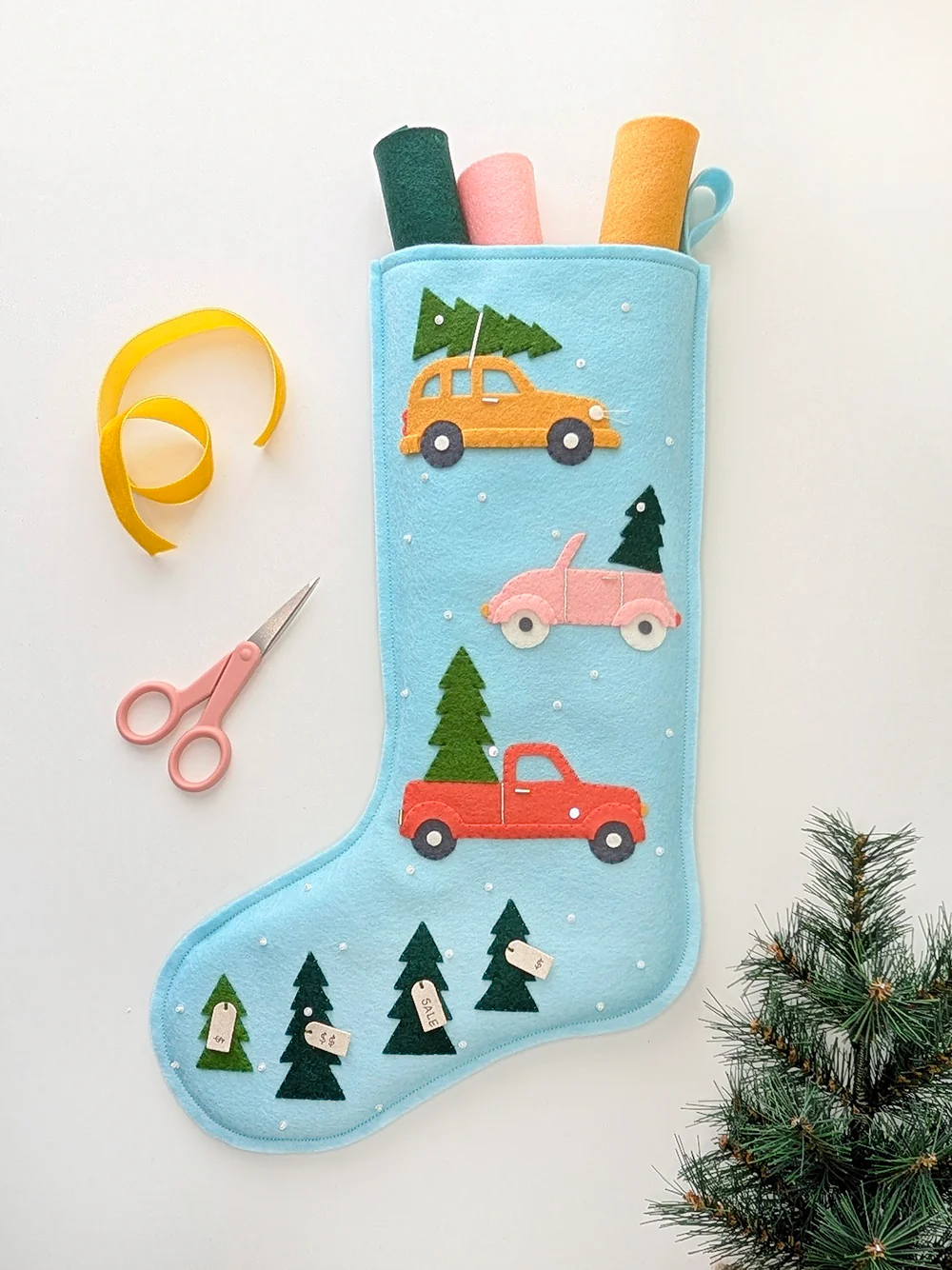 Tree Farm Stocking Pattern - Image 3