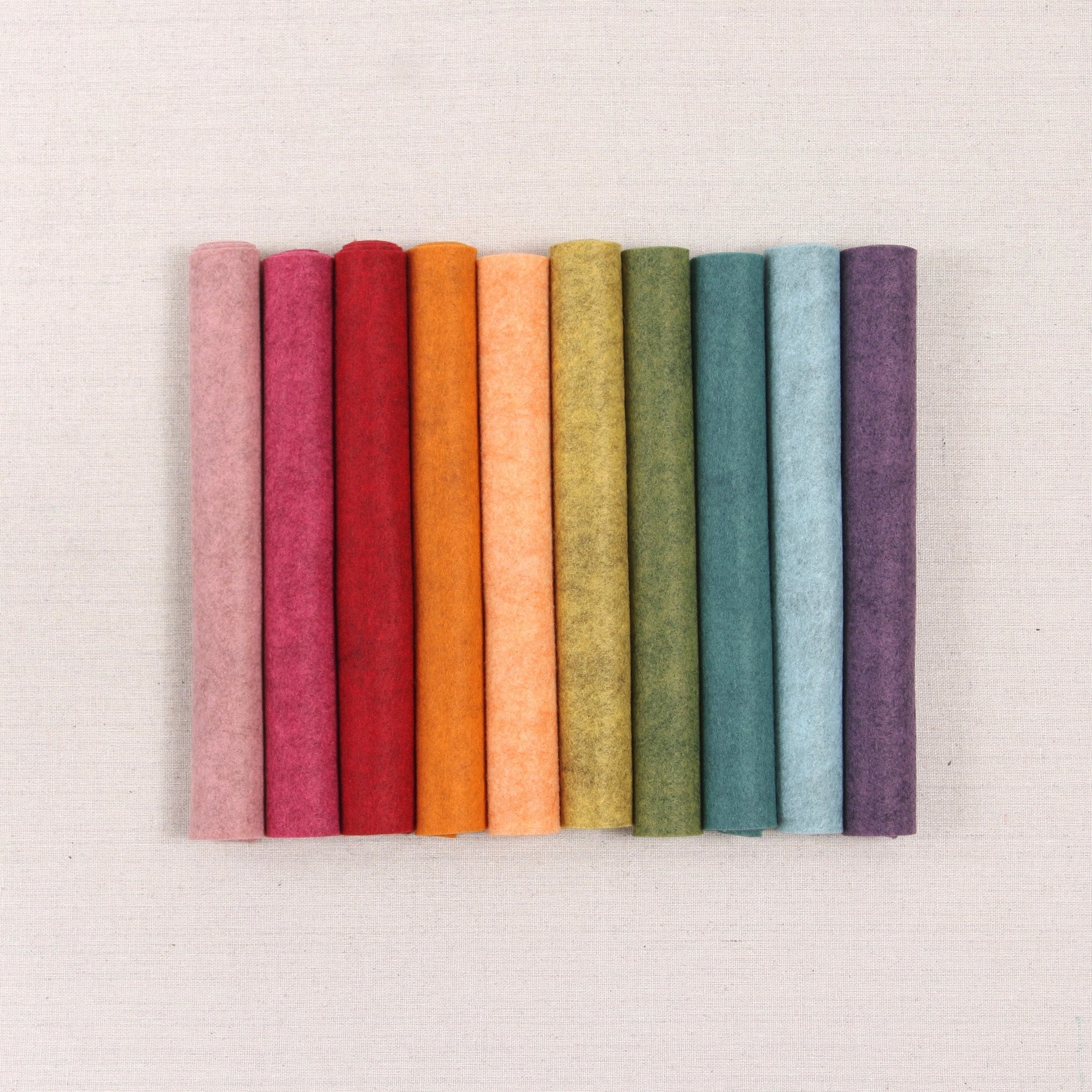 Turquoise Wool Blend Felt - Image 4