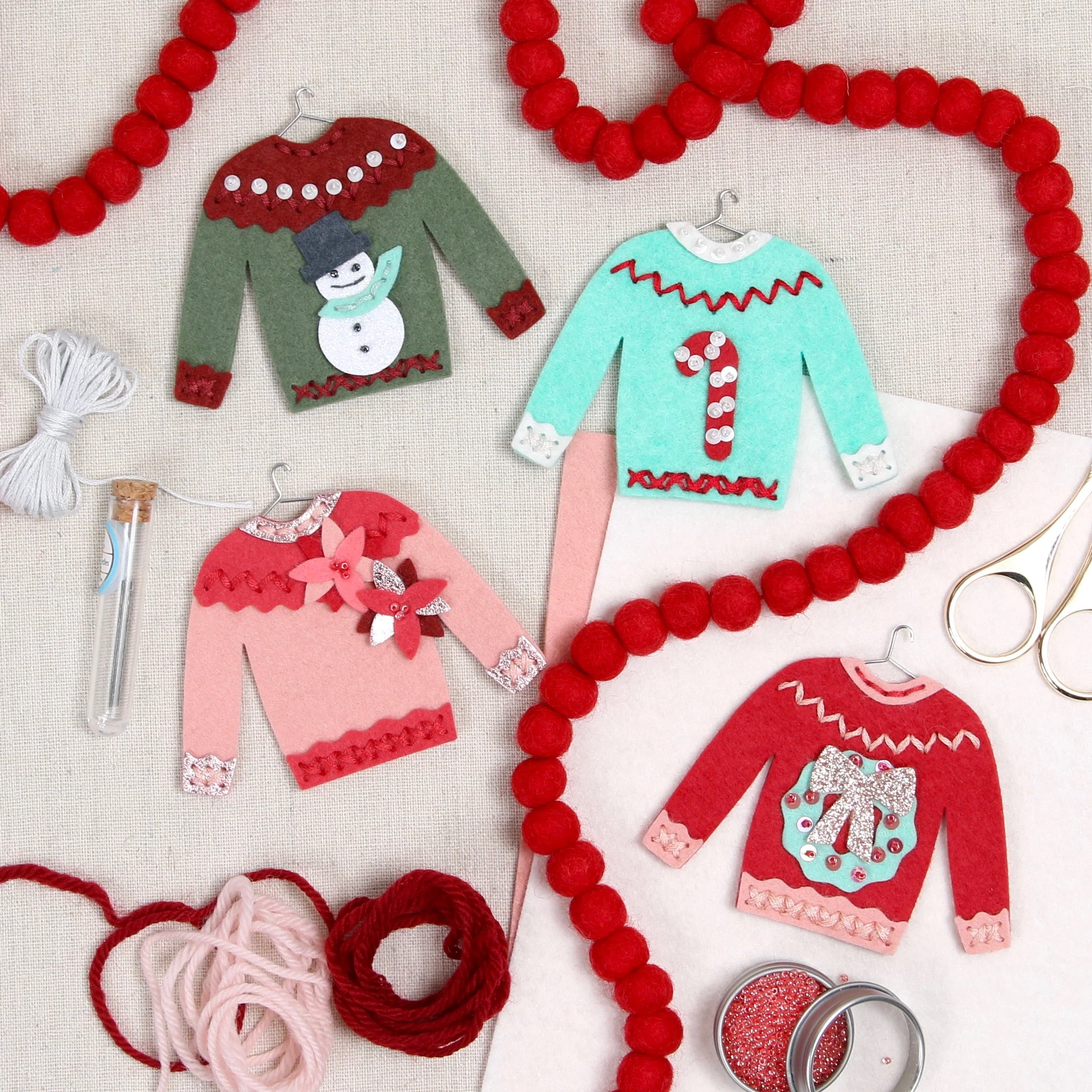 Ugly Christmas Sweater, Deep Etch Die - Image 3