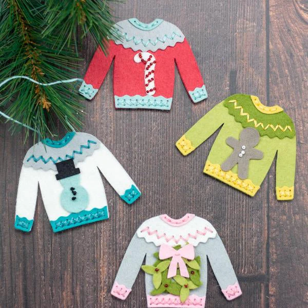 Ugly Christmas Sweater, Deep Etch Die - Image 4