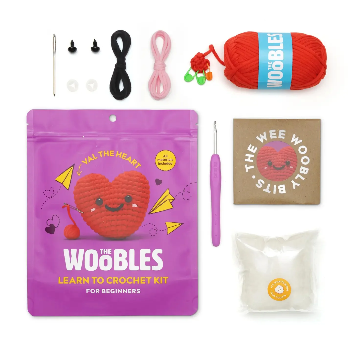 Val the Heart, Crochet Kit - Image 2