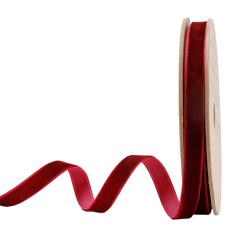Velvet Ribbon, 3/8" - Image 2