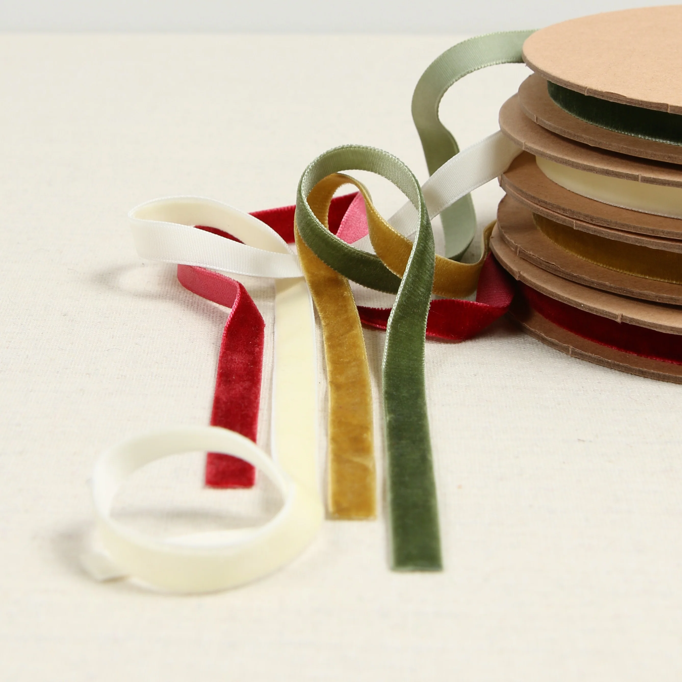 Velvet Ribbon, 3/8" - Image 9