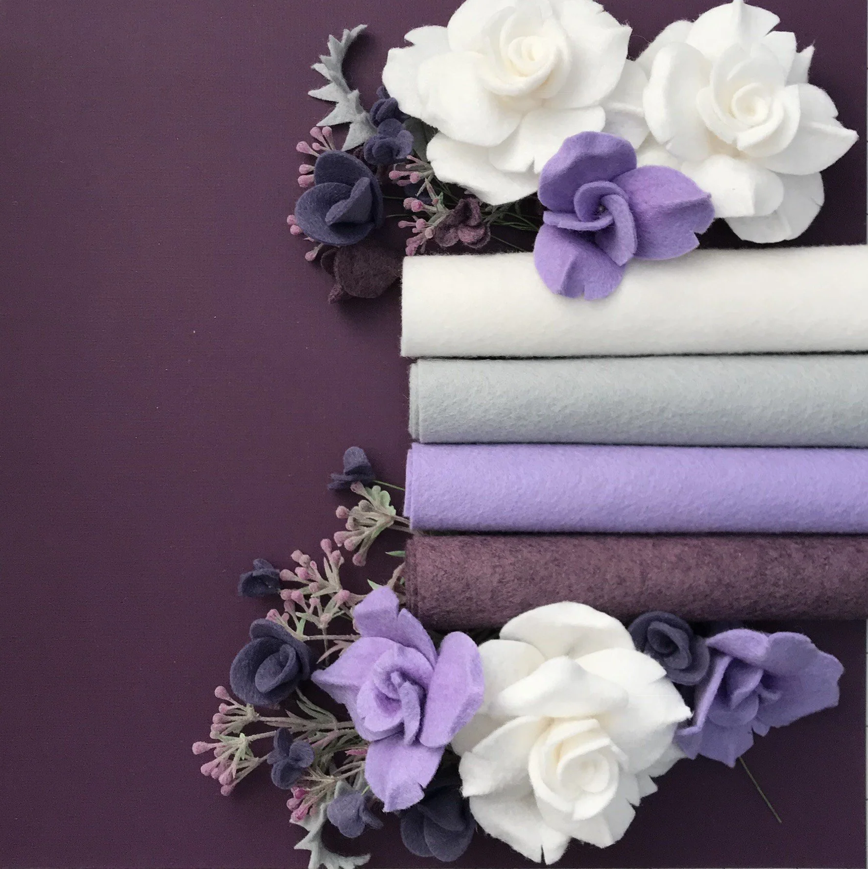 Vineyard Wool Blend Felt - Image 5