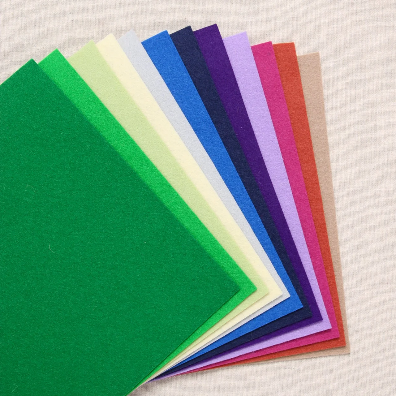 Cobalt Pure Wool Felt - Image 3