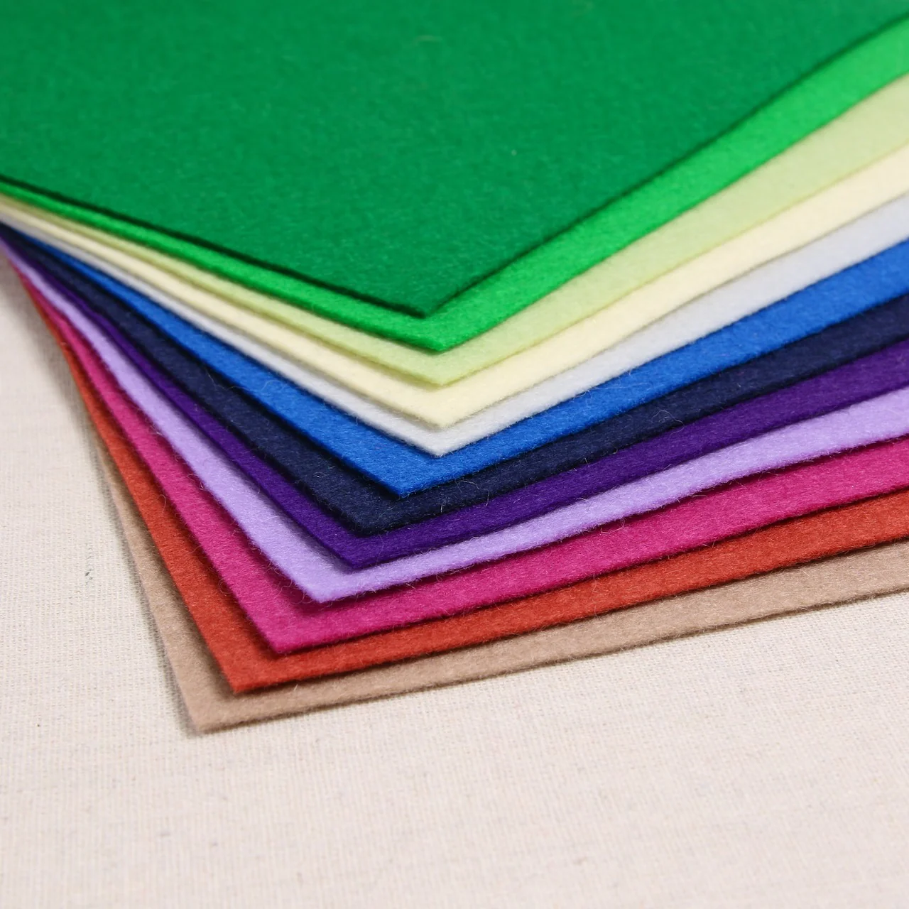 Cobalt Pure Wool Felt - Image 4