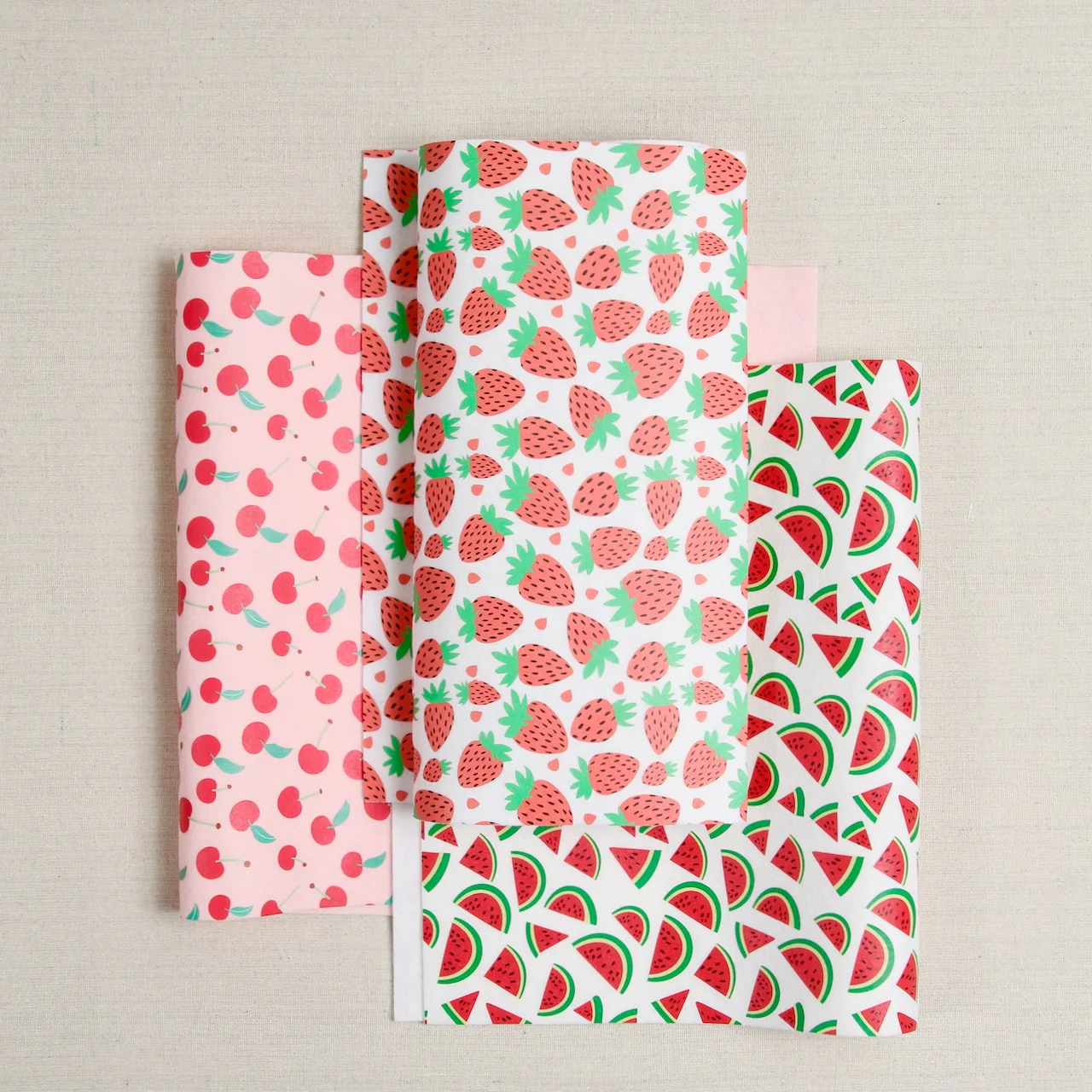 Watermelon, White Felt - Image 2