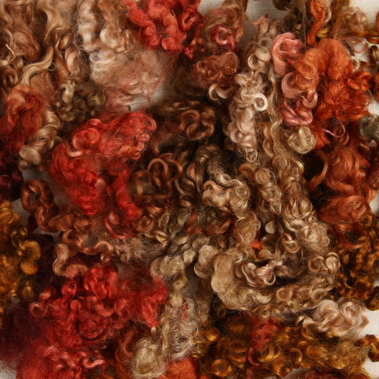 Wensleydale Curls, Auburn - Image 2