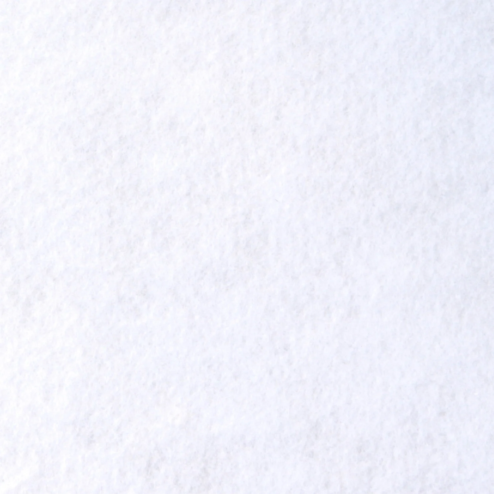White Wool Blend Felt