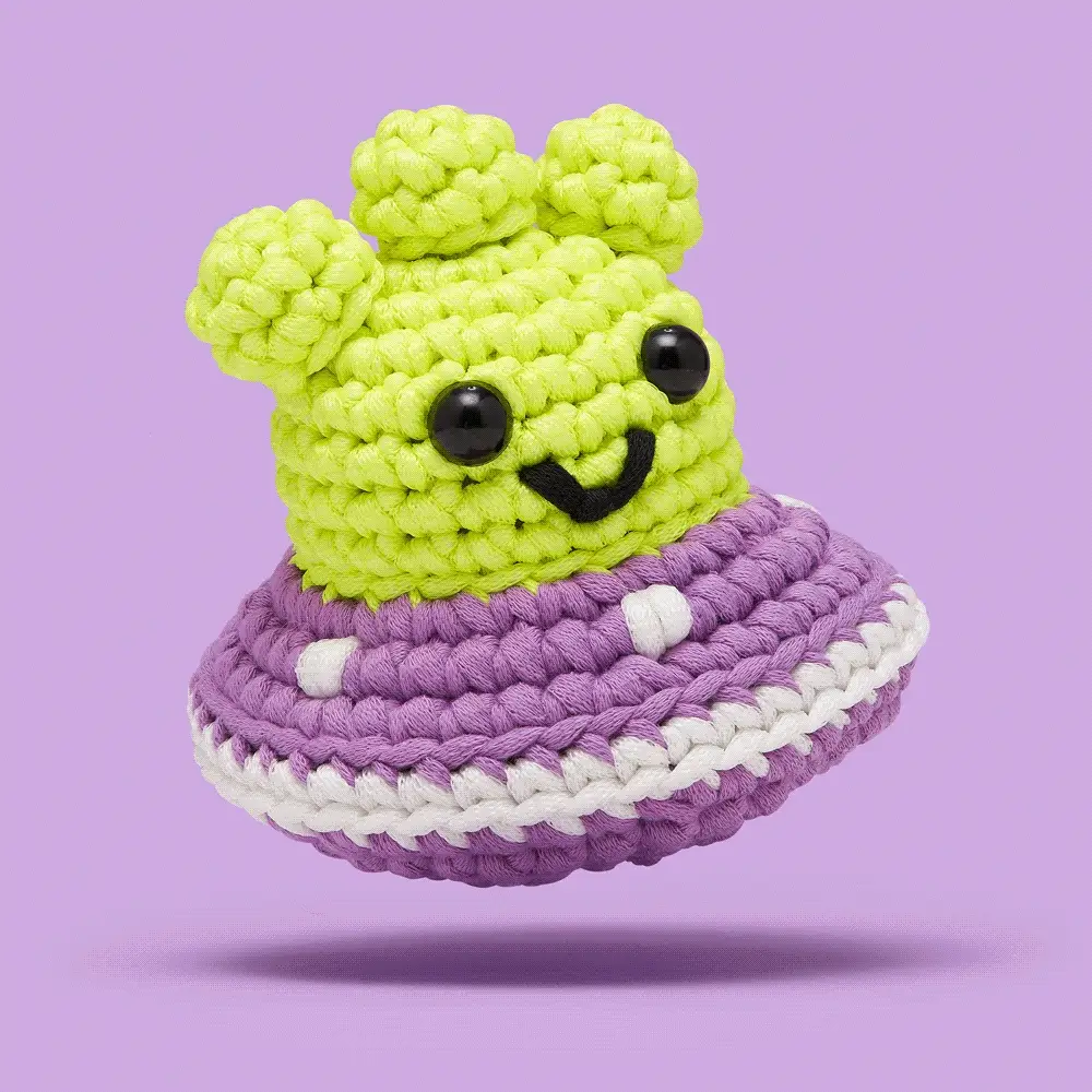 Wibbit the Neptunian, Crochet Kit - Image 2