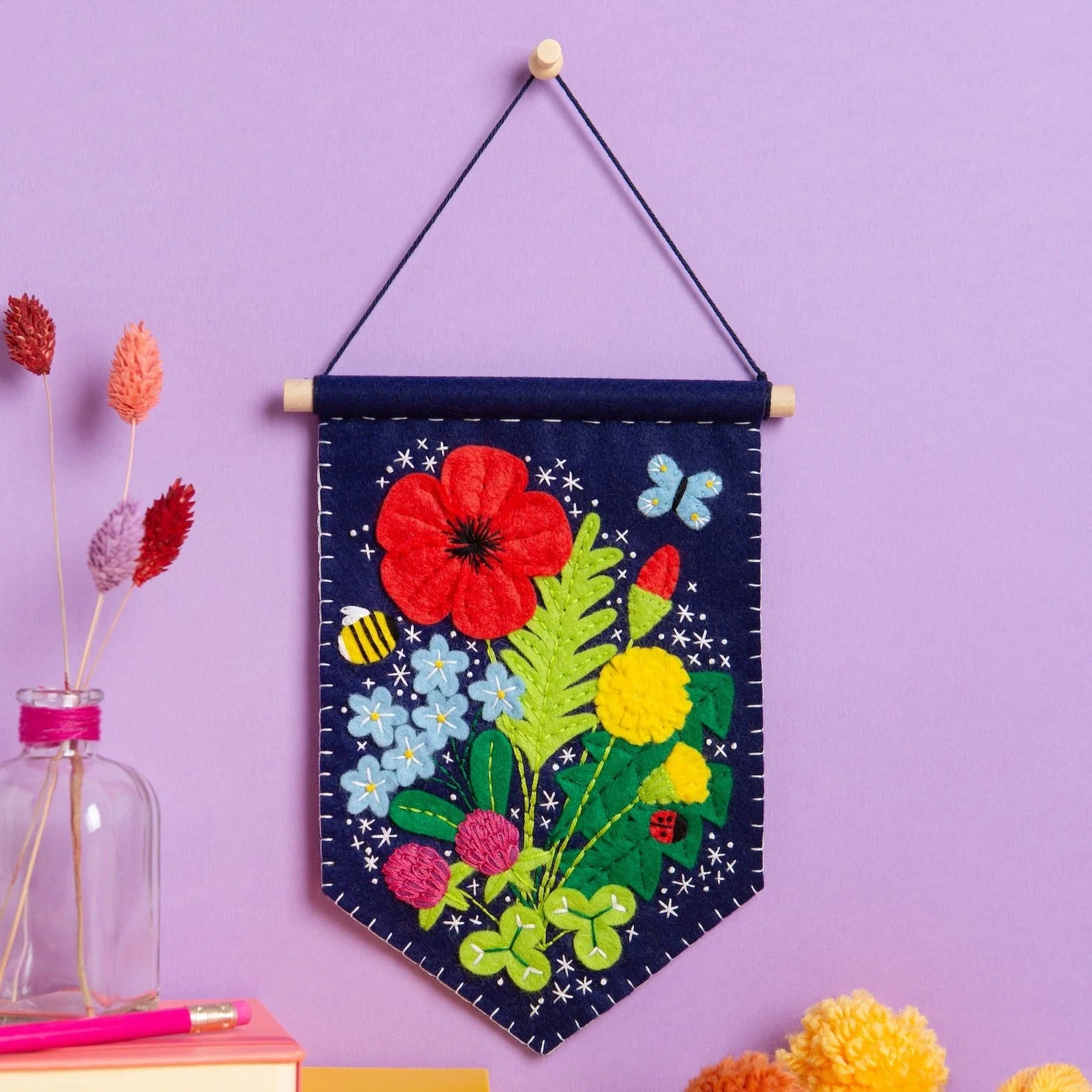 Wild Flower Pennant Kit - Image 3