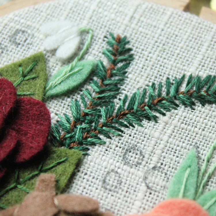 Winter Felt Floral by BZ Creations - Image 3
