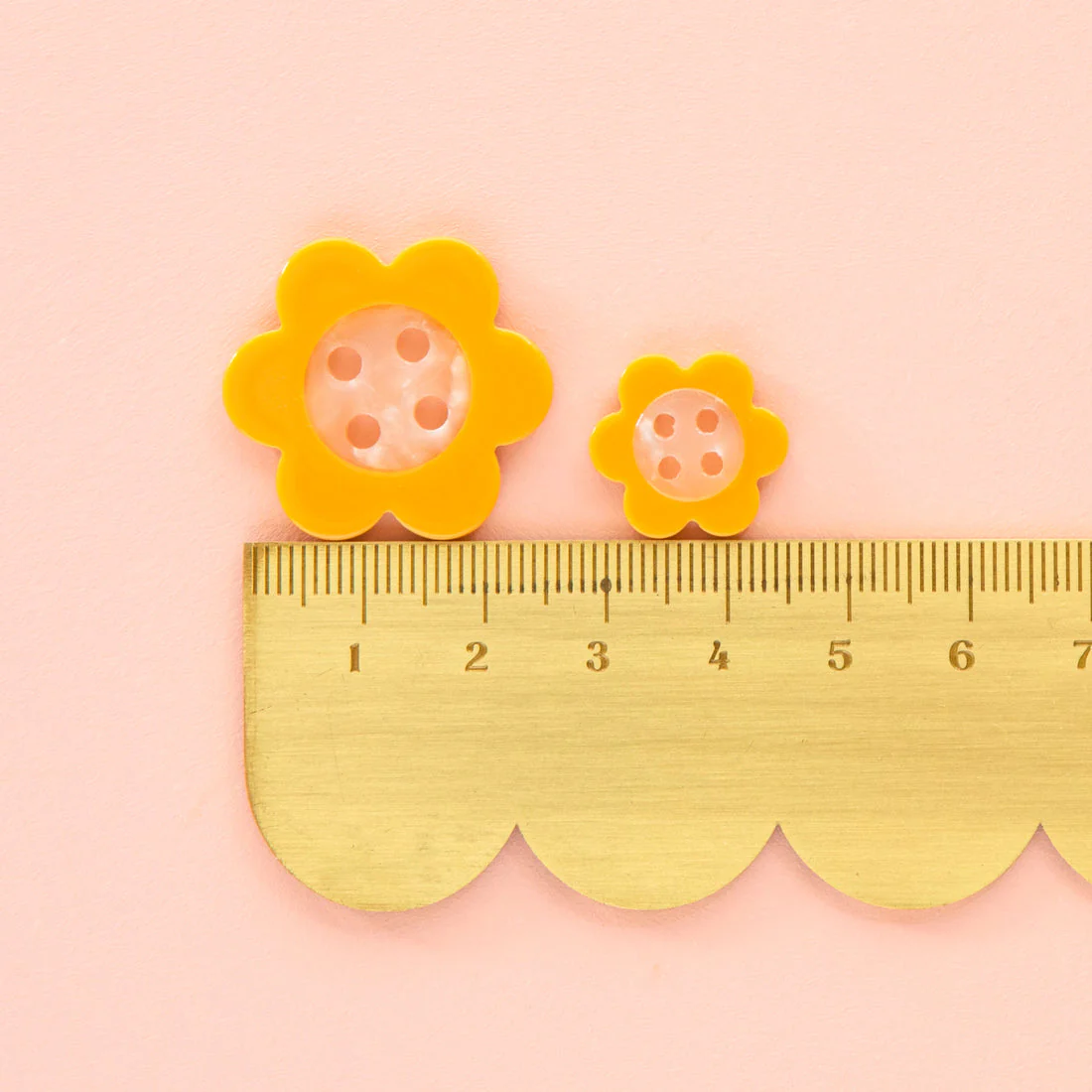Yellow Daisy Buttons - Image 2