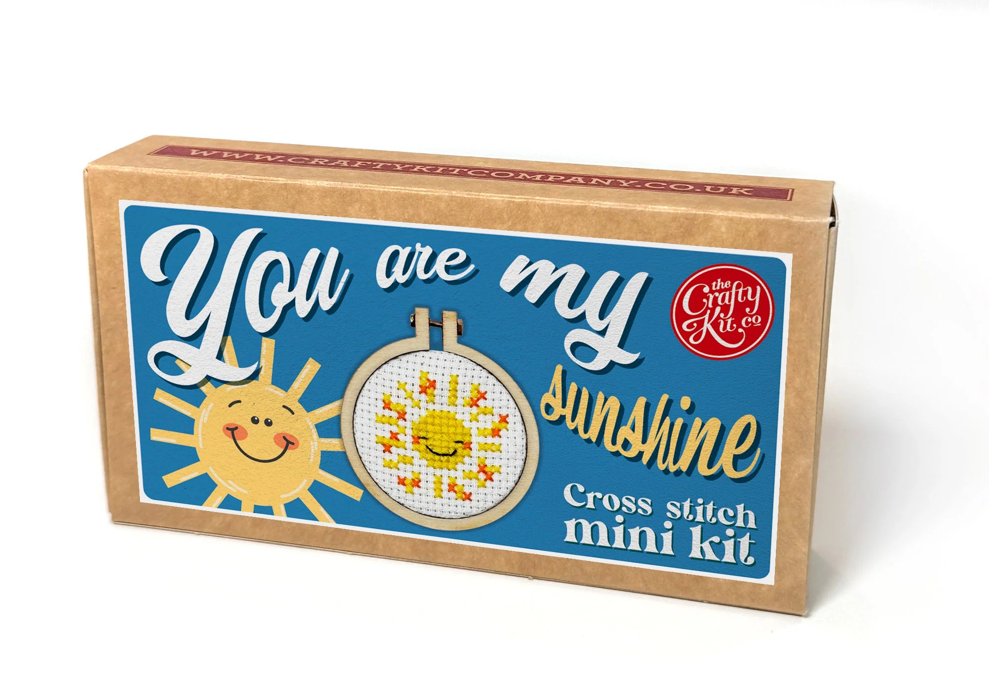 You are my Sunshine, Matchbox Cross Stitch Kit - Image 4
